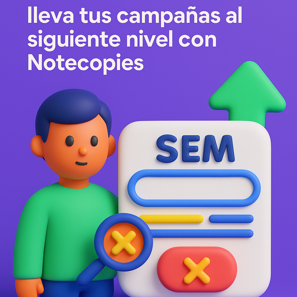 Domina las negativas: lleva tus campañas al siguiente nivel con Notecopies